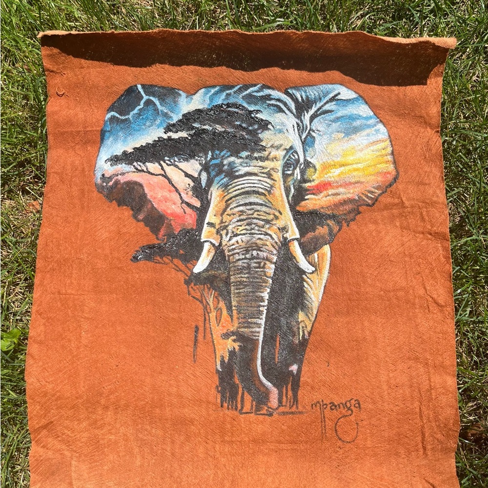 Elephant Art Tapestry